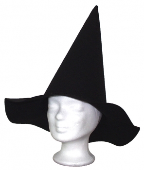 Zaubererhut, schwarz