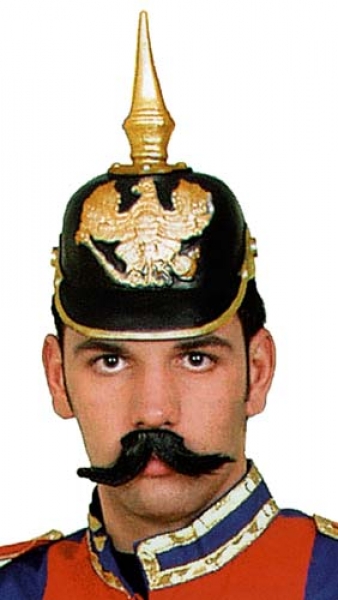 Pickelhaube aus Hartplastik