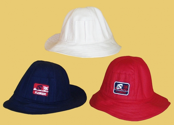 Tropenhelm aus Stoff