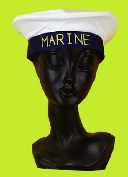 Matrosen-Mütze, Stoff