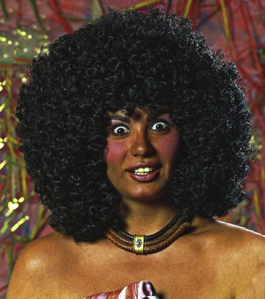 Perücke, "Afro", krausgelockt