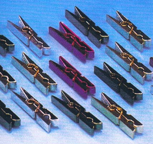 Party - Klammern in metallicfarben, 20 Stück