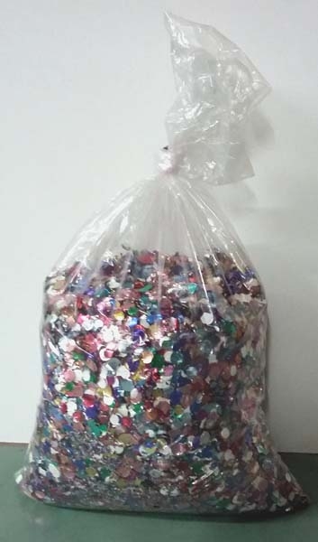 Metallic-Konfetti, normal